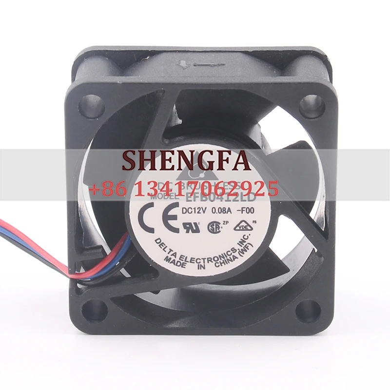 

EFB0412LD-F00 Delta 5V 24V 48V DC12V 0.08A AC EC 4020 40X40X20MM 4CM Switch Frequency Converter Chassis Power Server Coolingfan