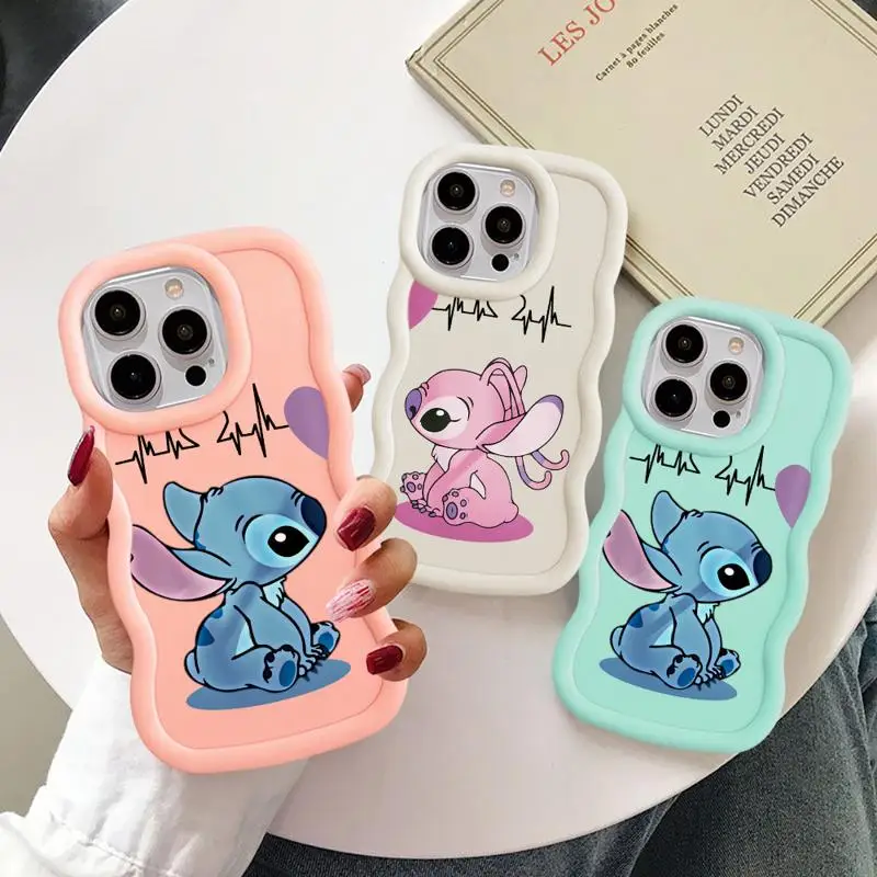 Disney Stitch Phone Case forfor Vivo Y02 Y02S Y03 Y15S Y16 Y18 Vivo Y27 Y33S 4G Y17S Y20 Y20i Y21 Y21S Y21A Y22S Y28 5G