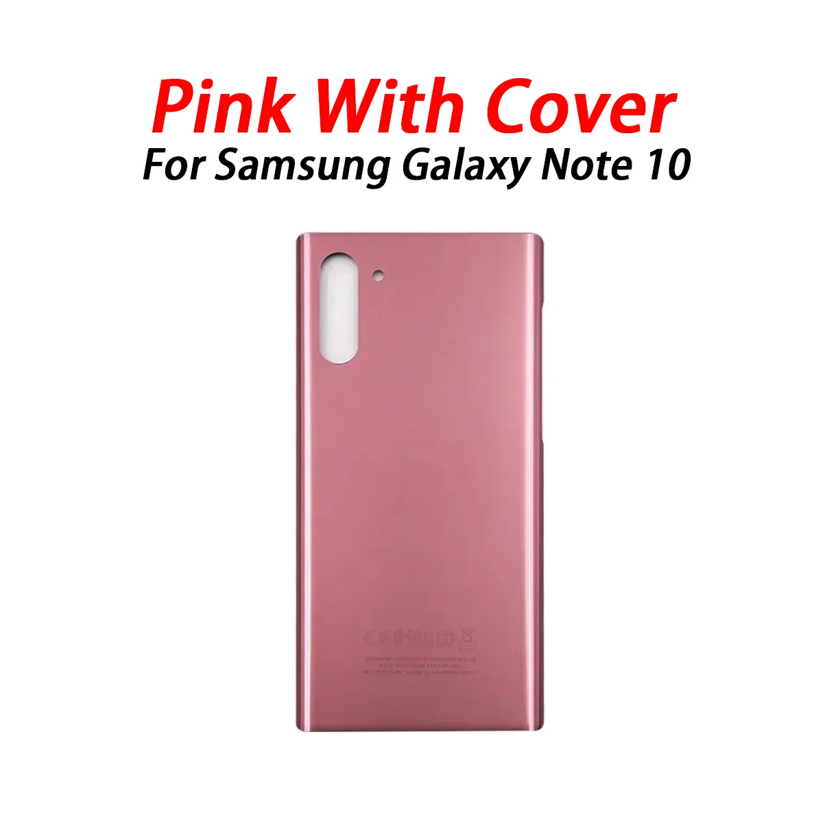 New For Samsung Galaxy Note 10 Battery Back Cover Glass Panel, Rear Door Housing Case Camera Lens Replace