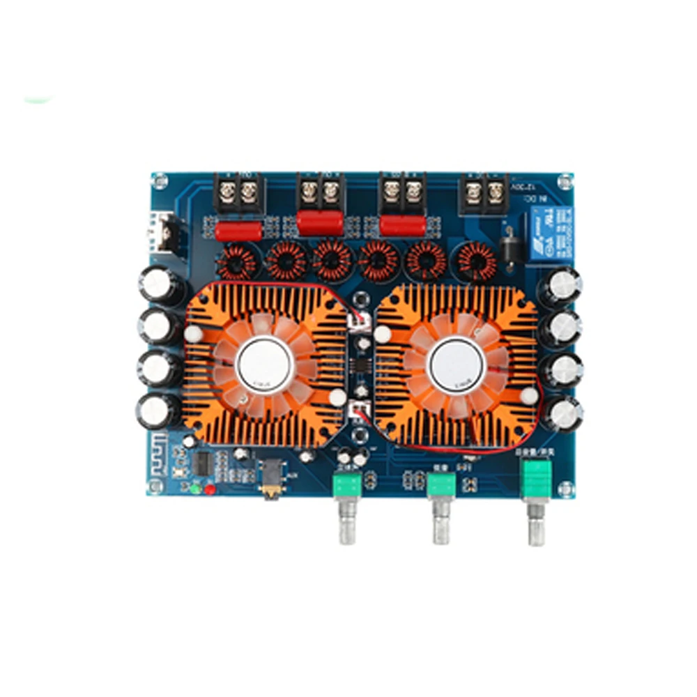 TDA7498E Bluetooth Digital Porwer Amplifier Board 2.1 Three-Channel Module Super Power 160W*2+220W Bass
