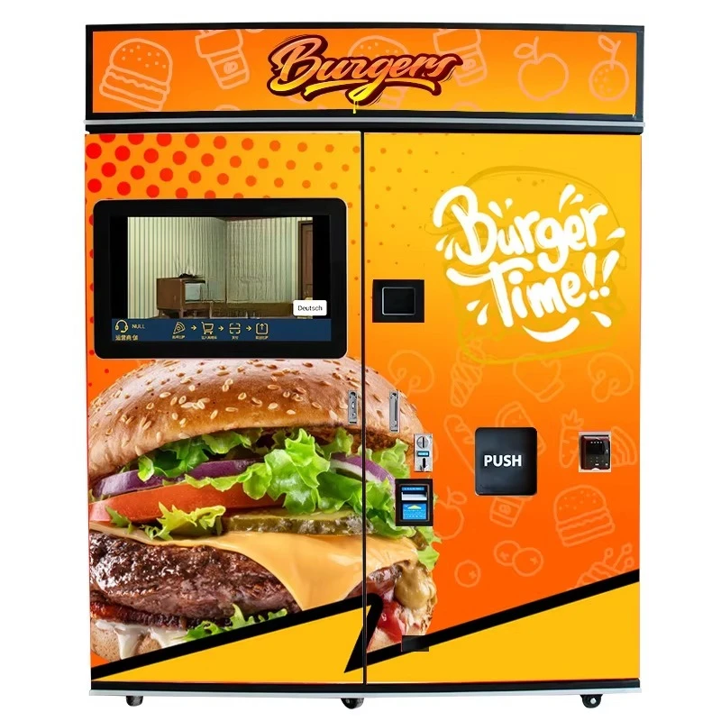 Customized  Instant Hamburger Cooking Machine Automated Hamburger and Meat Vending Machine Customizable by Manufacturers