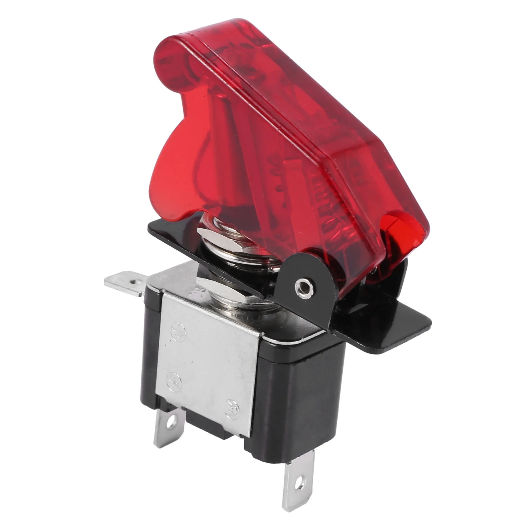 Toggle Rocker Switch Control, luz LED, ligado, desligado, 2 pinos, tampa do caminhão do carro, 12V, 20A
