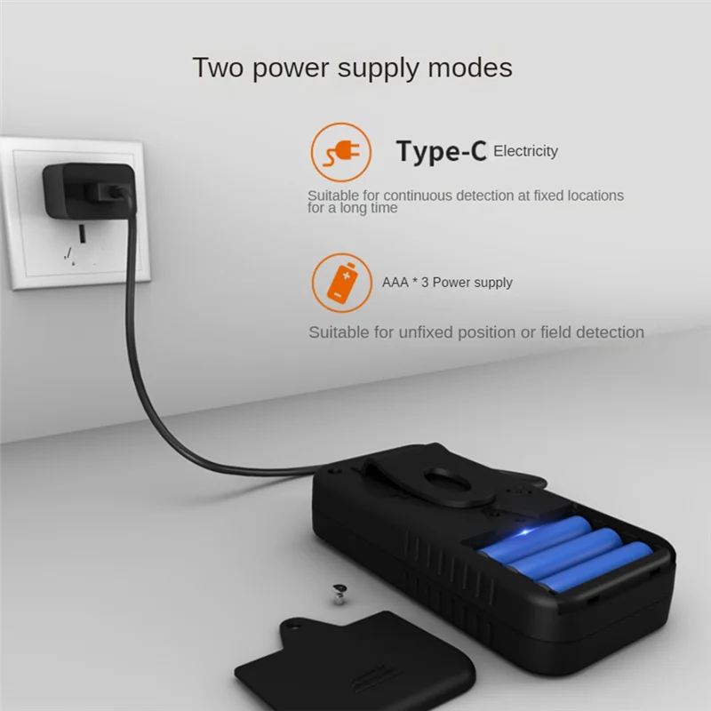 Contador Geiger Detector de radiación Nuclear Detección de rayos X Β Y Detector radiactivo Geiger Pantalla LCD Hogar