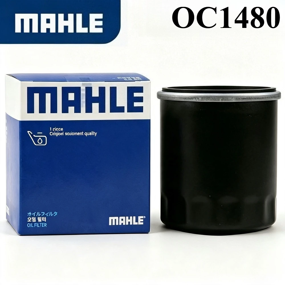 MAHLE OC 1480 Daily Commute Replacement Oil Filter Used For Chevrolet Sail 3 Aveo RV Compact Cars, OE:24113717 24111654