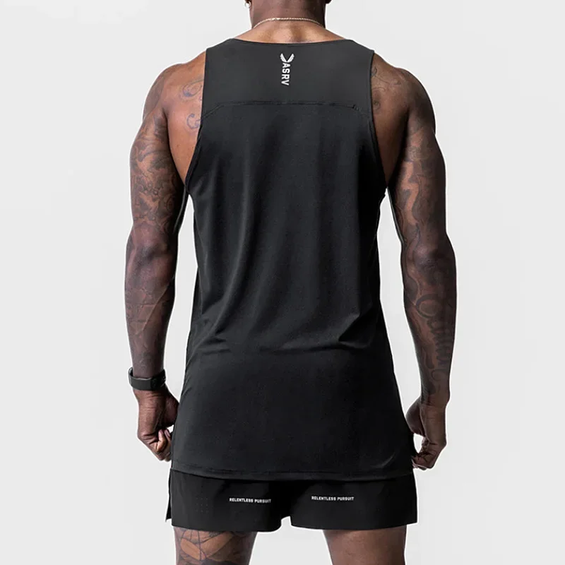 Men's Gym Tank Top Bodybuilding Sleeveless Shirt Quick Dry Fitness Vest Workout Running Sports Muscle Casual Summer Undershirt