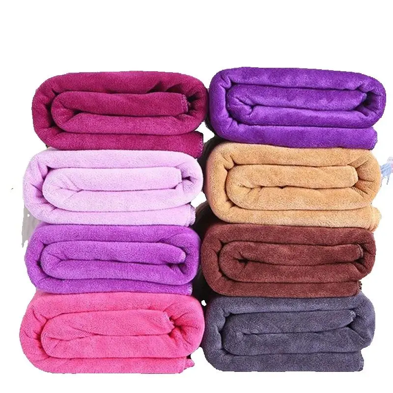 A big towel thick microfiber bath towel absorbent and quick-drying multifunctional swimming fitness sports beauty salon towel