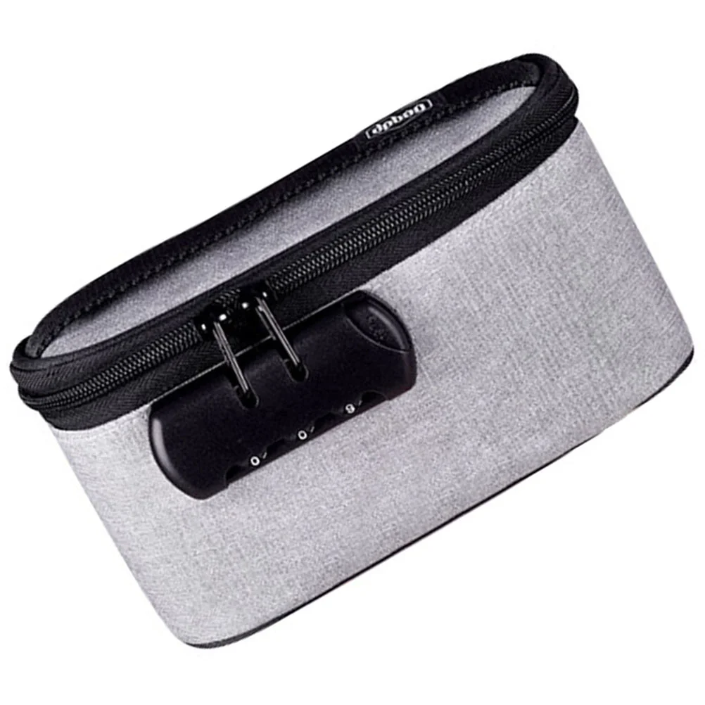 

Portable Seal Bag Storage Box Cable Organizer Bank Cards Pouch Container Travel