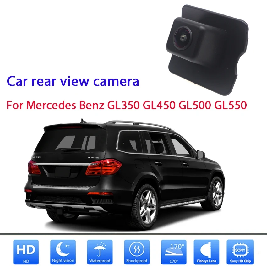 

Rear View Reverse Camera Car Rear Backup Camera HD CCD Night Vision + High Quality For Mercedes Benz GL350 GL450 GL500 GL550