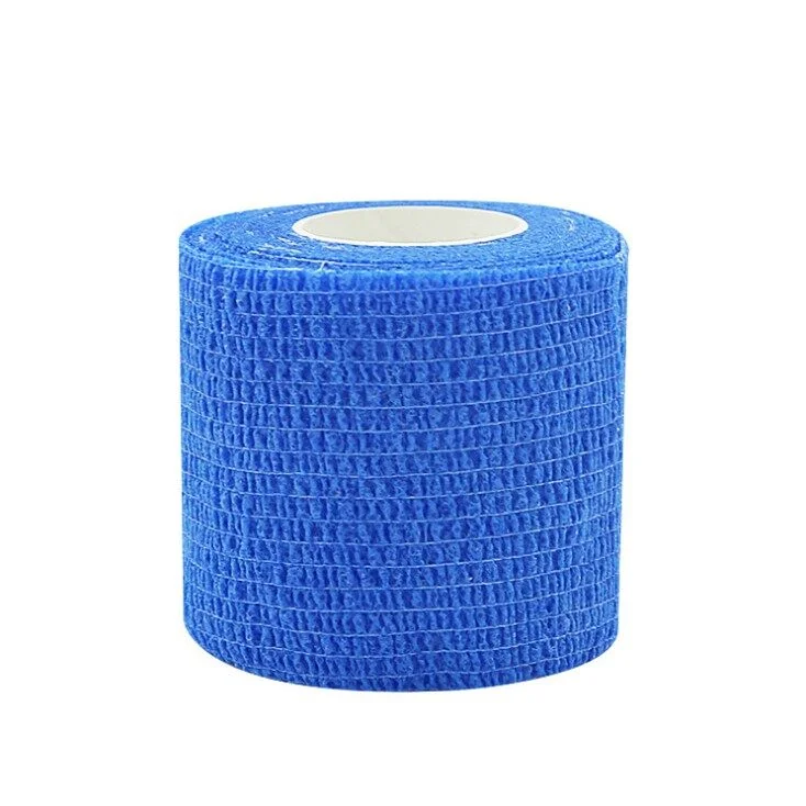 Tattoo Self-Adhesive Bandage 5/10Pcs 2.5cm*450cm/5cm*450cm Blue/Orange Random colour Handle Bandage Tattoo Accessories