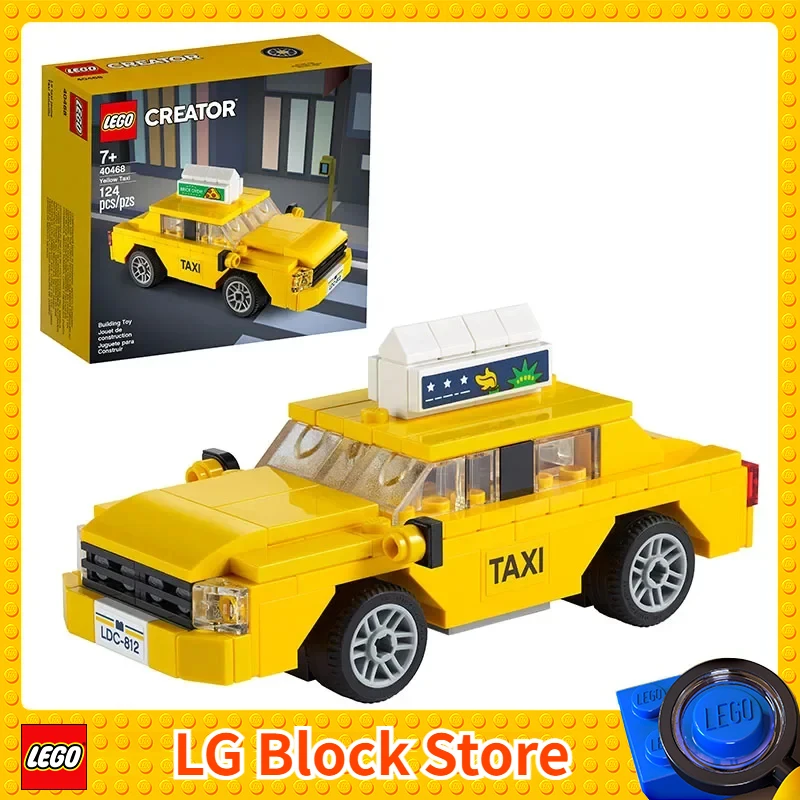 

Конструктор LEGO Creator Желтое такси с рекламой на крыше, подарок для детей от 7 лет, 40468, 124 детали