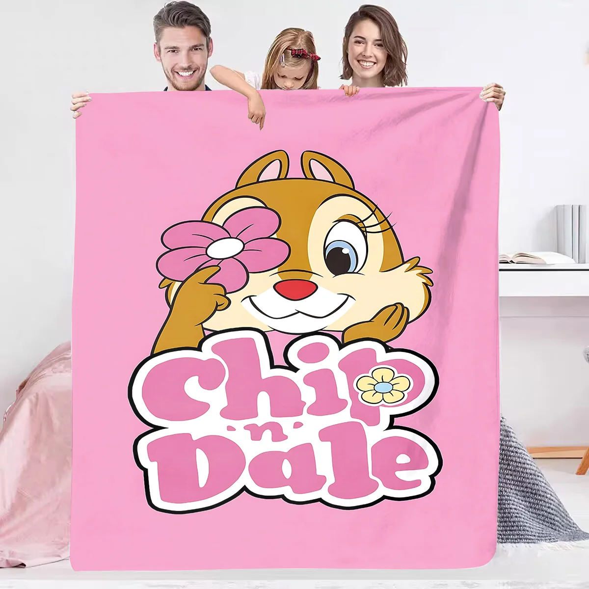 

Custom Blanket Chip&Dale and Blankets for Bed Summer Comforter Bedspread the Anime Home Decoration Cooling Sofa Bedspreads Throw
