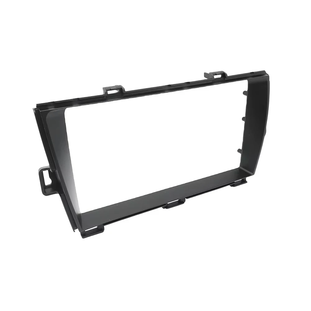 9 inch Car Radio Fascia Panel For TOYOTA Prius 2010-2013 Left black stereo Frame
