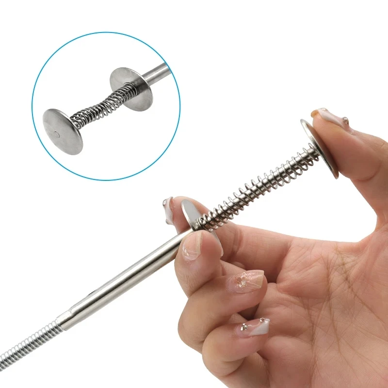 Imagem -04 - Long Reach Pick up Tool Dragagem Ferramenta para Casa Reparação de Carro Bend Grabber Garra Sewer Cleaning Picker 60 cm