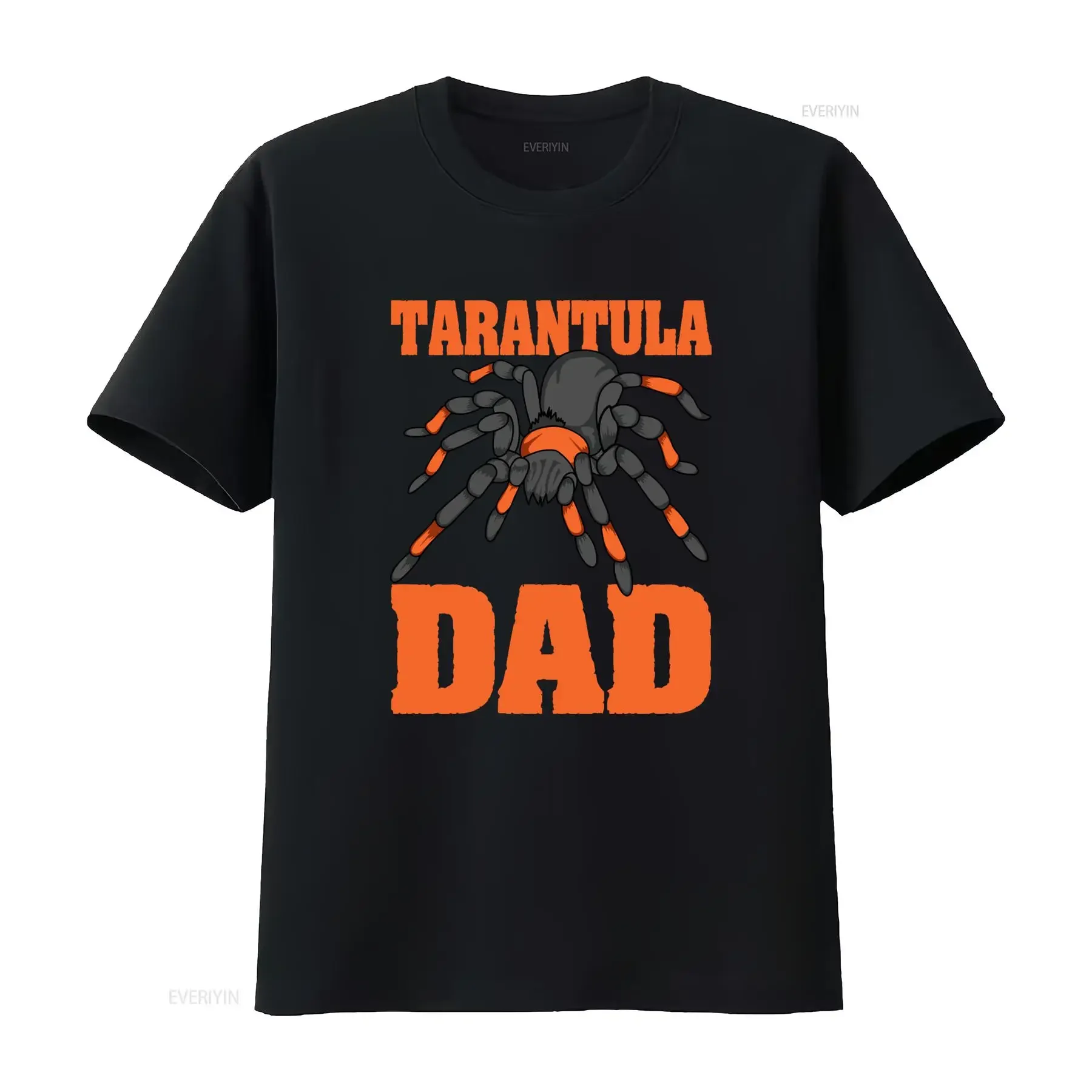 Tarantula Dad T Shirt for Lovers Spider Arachnid Arachnophile Web Father's Day Owner vintage Washed Top For Everyday Wear Soft