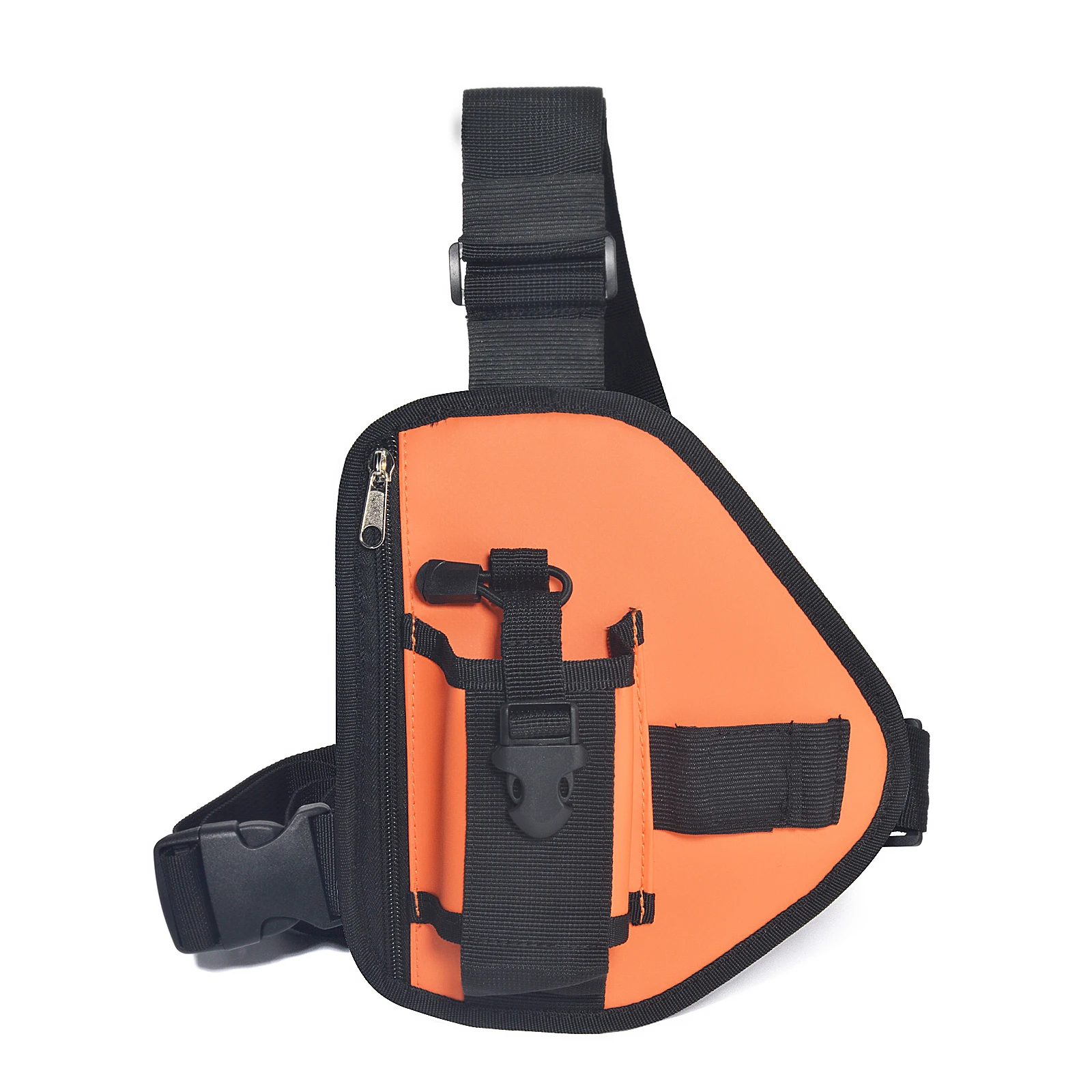 

Нейлоновый нагрудный радиоприемник, регулируемая сумка через плечо для пеших прогулок/тактического использования с карманами на молнии для раций Motorola Kenwood