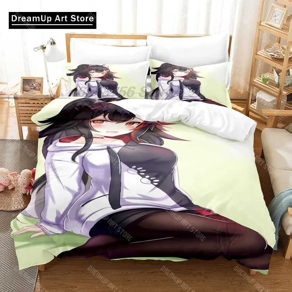 

3D принт аниме Kawaii Girls Ookami Mio комплект постельного белья Single Twin Full Queen King Size комплект постельного белья для взрослых и детей комплекты пододеяльников для спальни