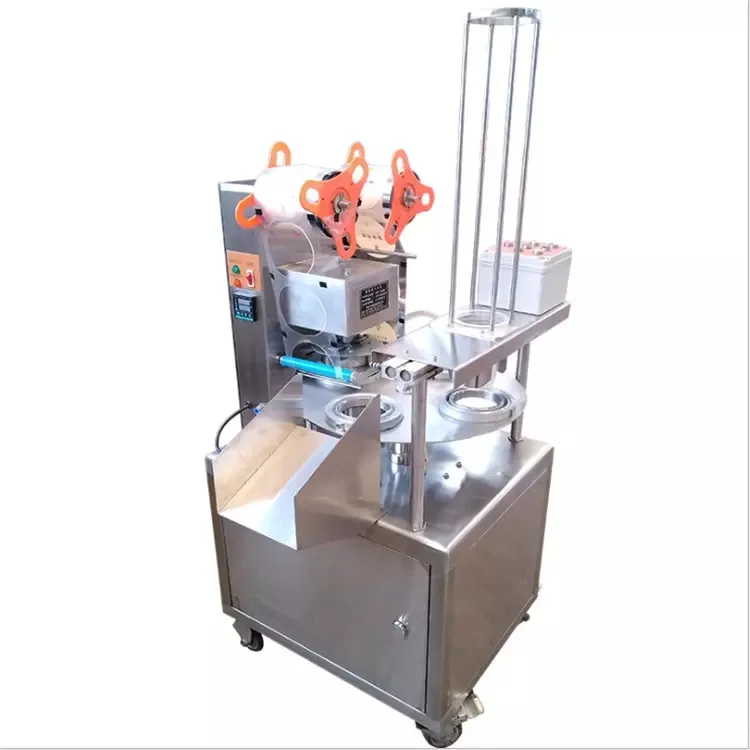 Automatic Milk Mineral Water Juice Plastic Cup 95mm Diameter Filling And Sealing Machine/ Liquid Filling Sealer
