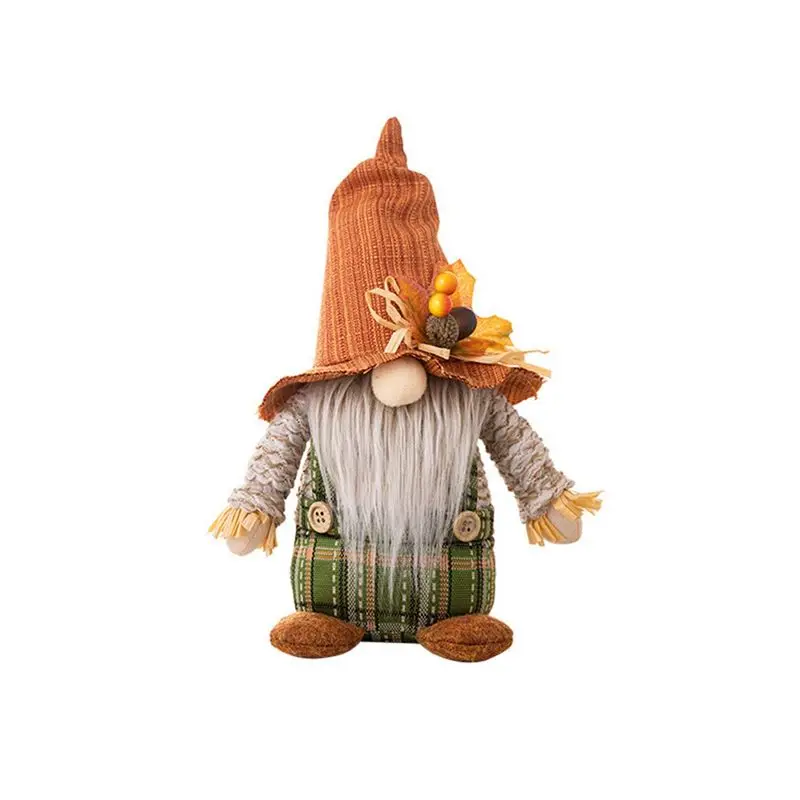 AS94-1 PCS Thanksgiving Day Harvest Festival Fischerhut Rudolph PP Baumwolle + Stoff Rudolph Male