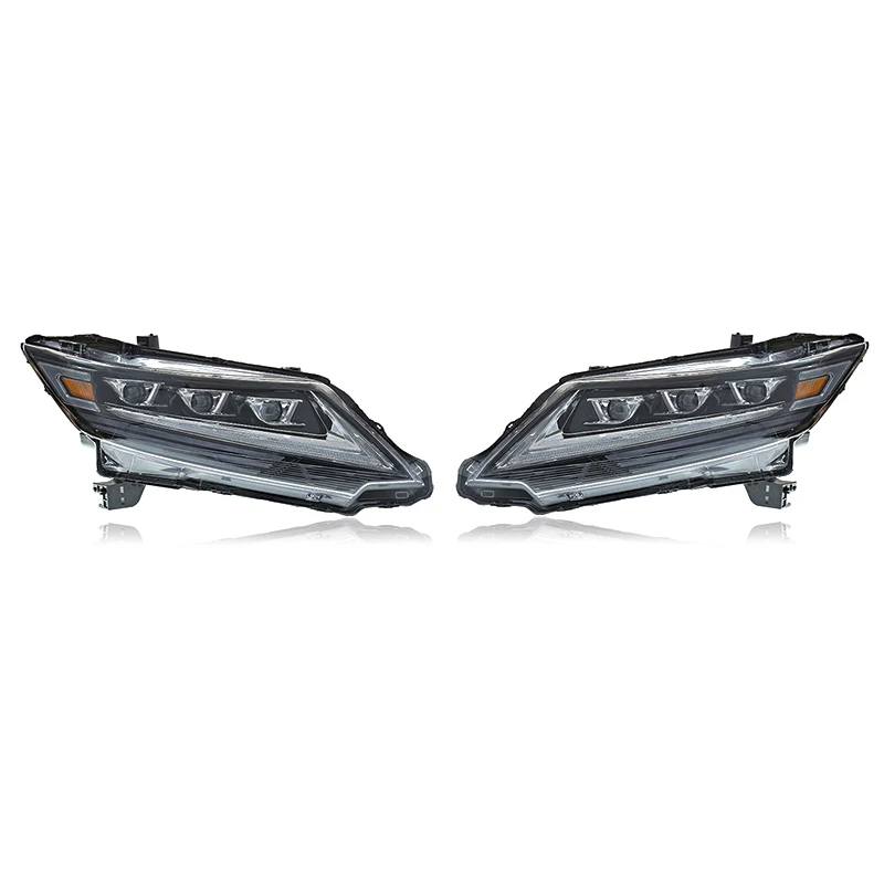 

Rolfes 2x For Honda Odyssey 2015-2021 Xenon Front Signal Lamps DRL Projector Lens LED Sequential Headlight Plug And Play