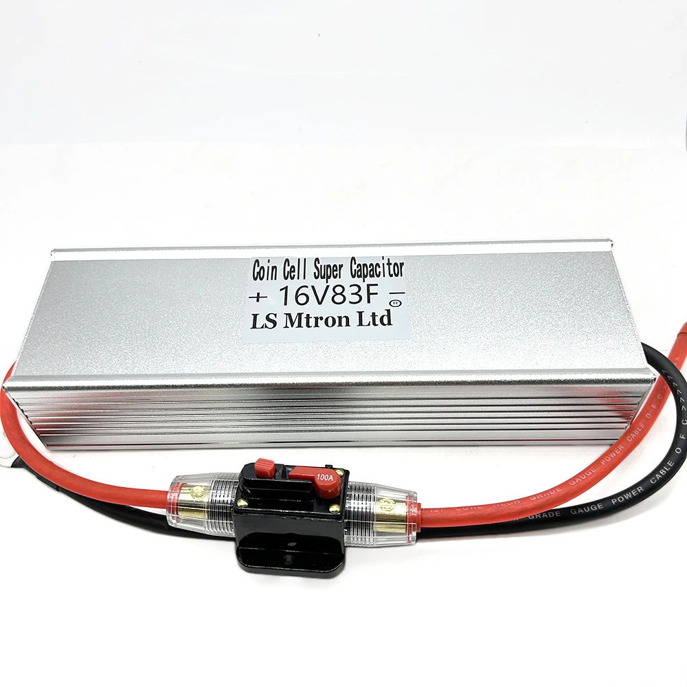 New LS Mtron Ltd 16V83F Automotive Rectifier Module 2.7V500F Farad Capacitor 2.7V500F Auxiliary Lighter Backup Power Supply