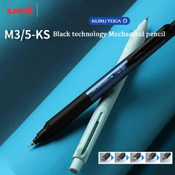 Uni Black Technology Mechanical Pencil M3/5-KS 0.3/0.5mm upgraded KURU TOGA Lead Rotation lapiseira profissional Writing Drawing