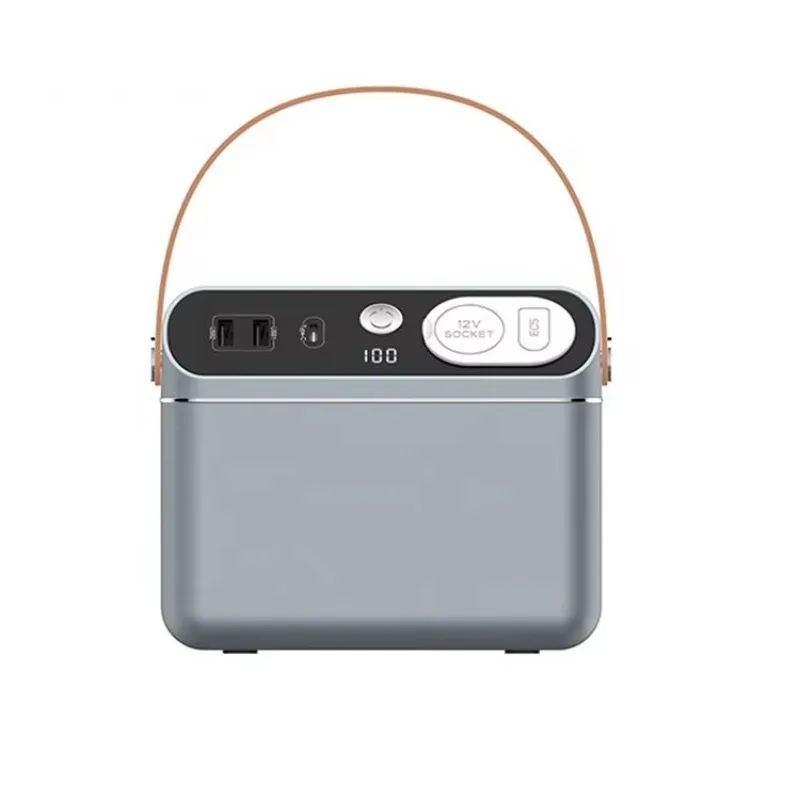 Powerful 300W 60000mAh Jump Starter Outdoor Mobile Car Power Station Lithium Ion Battery MPPT Controller Solar Panel