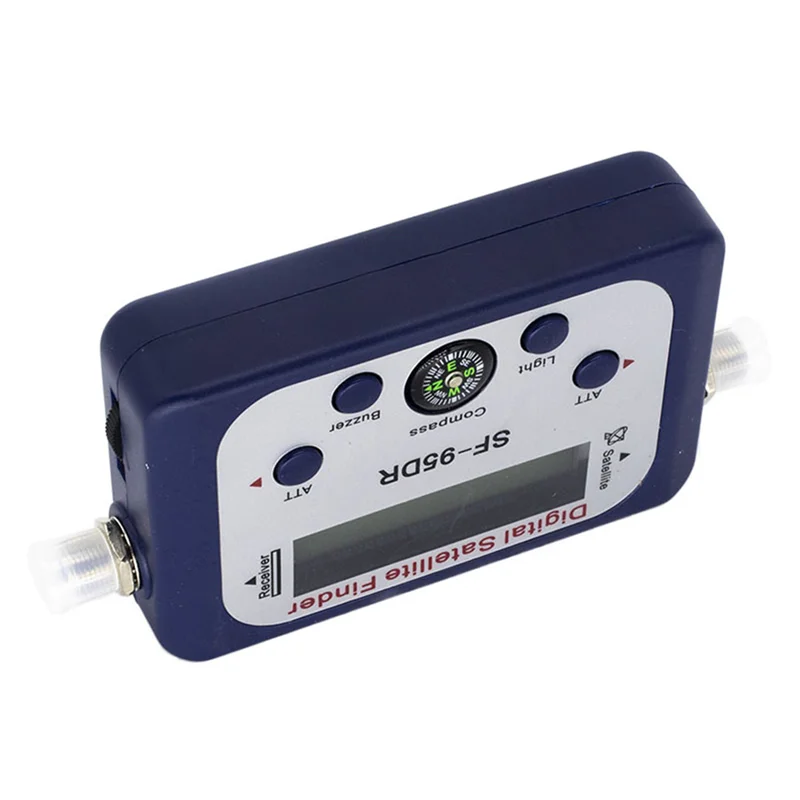 1 PCS SF-95DR Satellite Signal Meter Digital Satellite Finder Blue Plastic Mini LCD Display Digital Satfinder