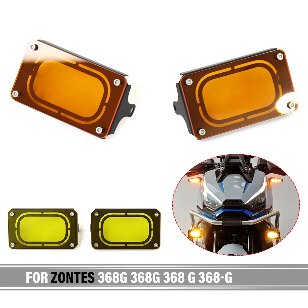 

Motorcycle Spotlight protection For ZONTES 368G 368 G 368-G Signals Flasher Light Night Flying Mini Flashing Warning Signal Ligh