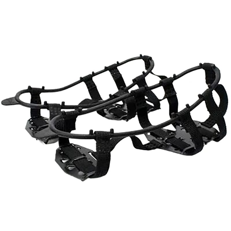 Anti Slip Ice Grips 24 Teeth Crampons for Hiking Boots Durable Traction Shoe Covers for Ice Climbing and WalkingHotsale