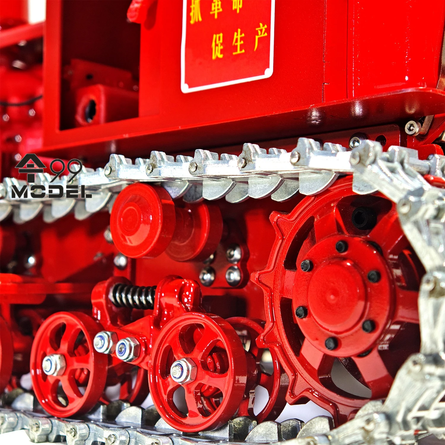 Crawler RC Bulldozer 1/12 Dongfanghong Hydraulic RC Bulldozer Metal Model with Light and Sound System Remote Control Car Boy Toy