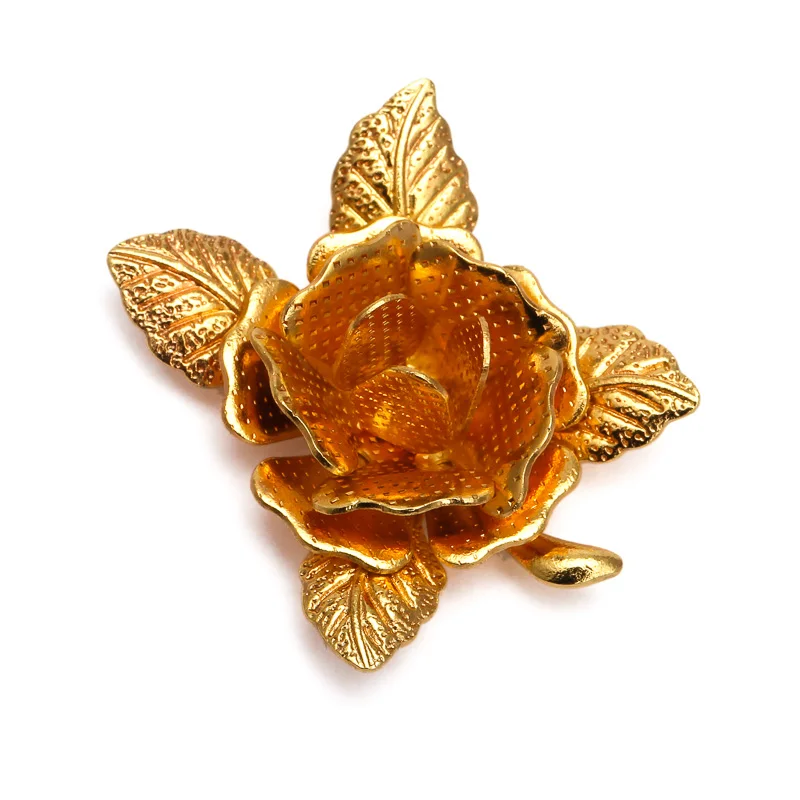 REGELIN Vintage Flowers Spacer Filigree Flower Charms Pendant Metal Jewerly Findings 10pcs 20mm for DIY Headwear Necklace