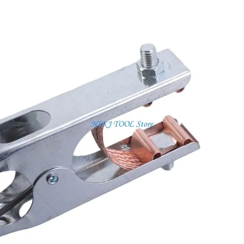 L8RC Strong 500A Ground Clamp Heavy Duty Welders Clamp 2pcs for Welders Perfect for Industrial Manufacturing & Repair Work