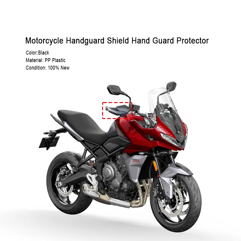 Tiger660 Handguards Shield Guards Windshield Hand Wind Protection Fit For Tiger Sport 660 2022 2023 Trident660 Motorcycle