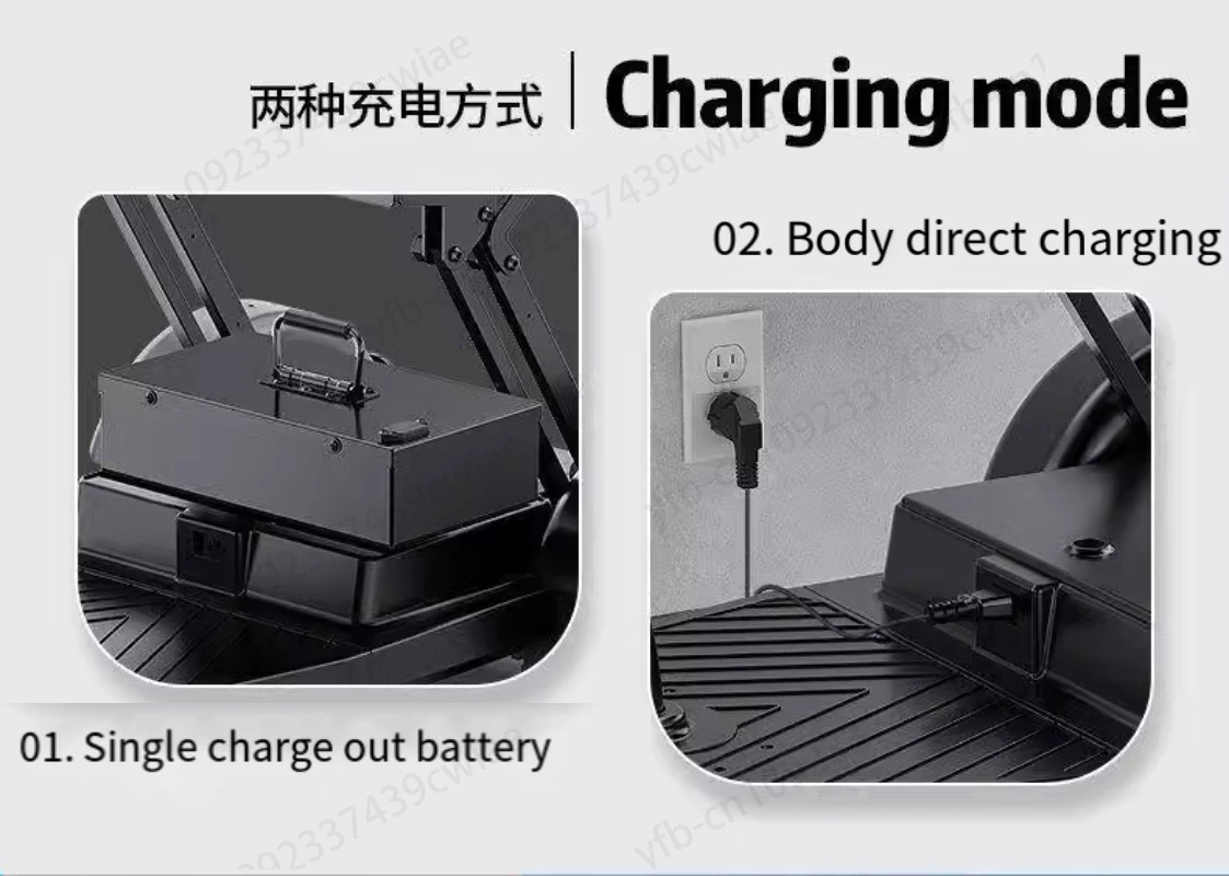 electric tricycle, small adult elderly travel scooter, women pick up and drop off children three-wheeled electric vehicle