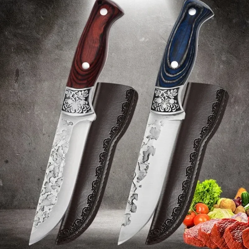 Forging Kitchen Cleaver Boning Knife Sharp Butchers' Knife Sever Knife Household Stainless Steel Meat Cleaver Cleaver