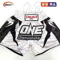 EVERBOUT Muay Thai Shorts Boxing Suit Sanda Sports Fight Professional Training Wear Adult Boys and Girls Wrestle Pants