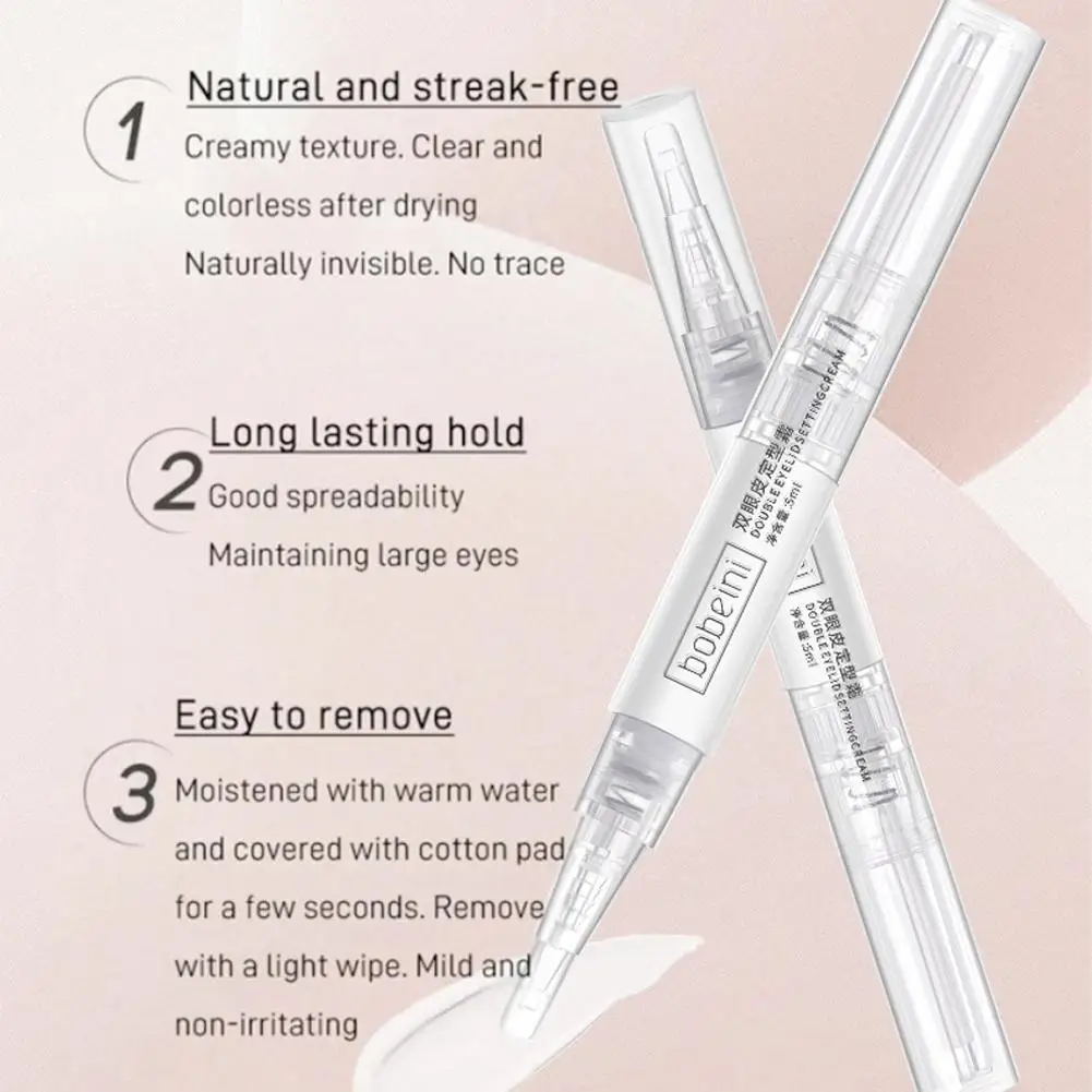 Double Eyelid Shaping Cream Long Lasting Waterproof Eye Double Practical Tools Eyes Big Lift Makeup Invisible Shaping G1Y3