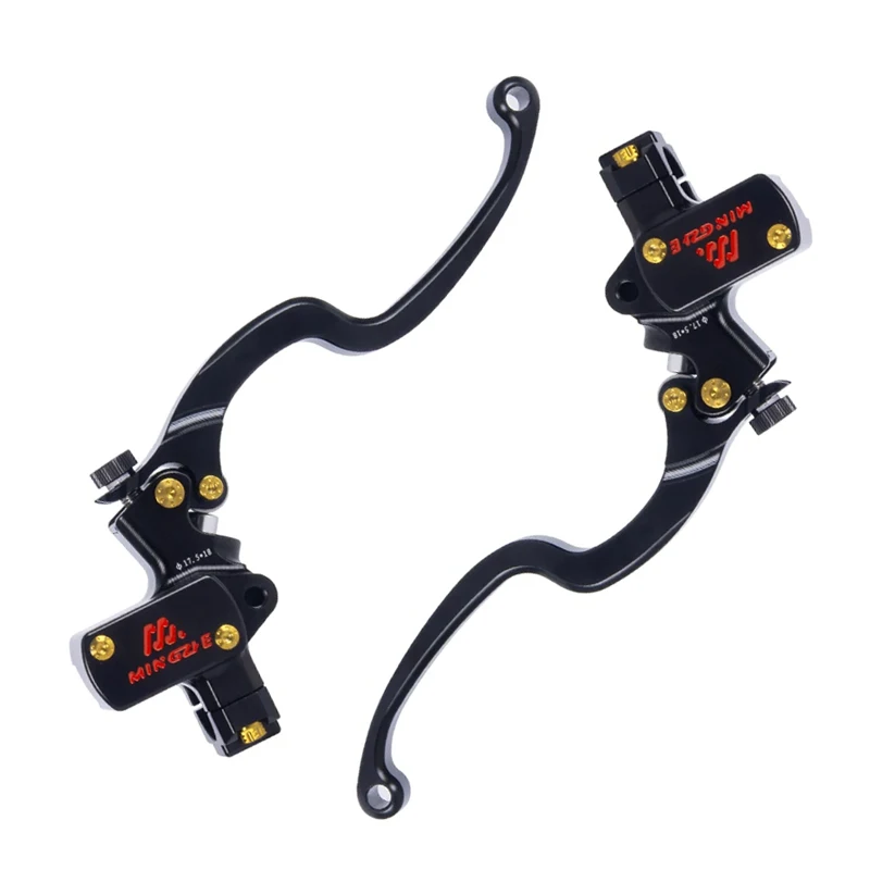 Mingzhe MS01 New Model Brake Clutch Lever for Motorbike Electric Motorcycle-Aluminum Alloy Comfortable Riding Sensitive Braking