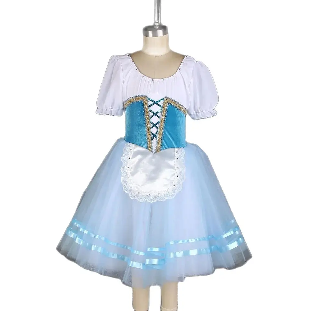 

Dance Favourite Ballet Tutus 21003 Light Sea Blue Ballet Tutu Dance Costumes Romantic Long Ballet Tutu Dance Cosutme