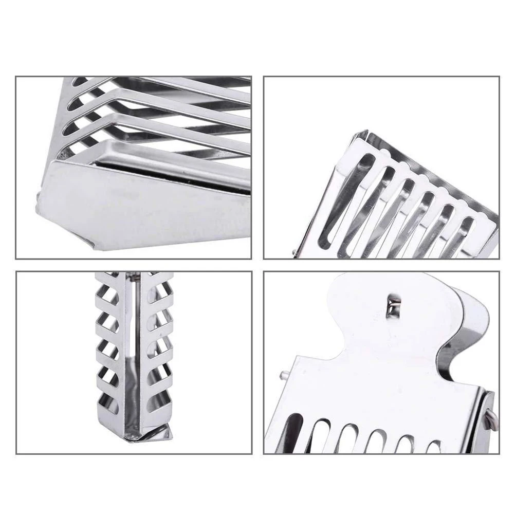 

5pcs Beekeeping Clips Stainless Steel Durable Catcher Cage Essential Tool for Beekeeper Gardening Supplies