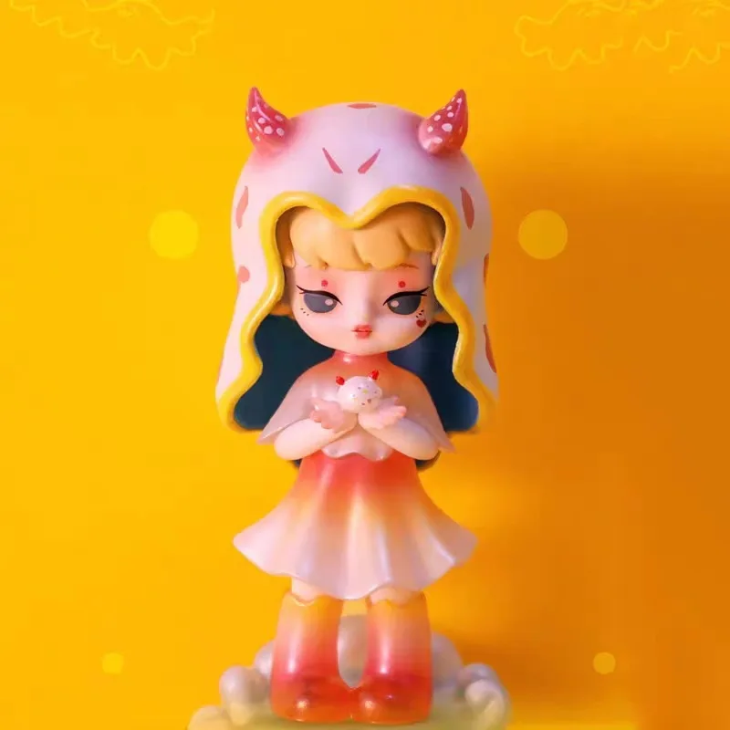 정품 리라 오션 미스터리 시리즈 수집용 피규어 귀여운 디스플레이 장난감 블라인드 박스 도매 트렌디 블라인드 박스 장난감