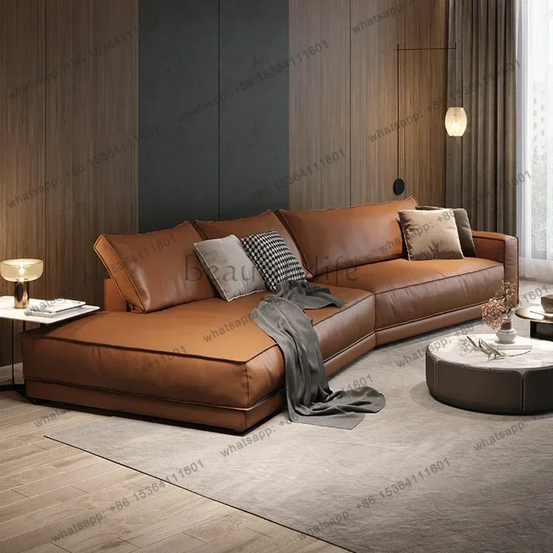 LSLarge Filler Beige Sofas Wood Design Reclining Designer Luxury Couch Lounges Modular Nordic Sofa Perezoso Unique Furniture