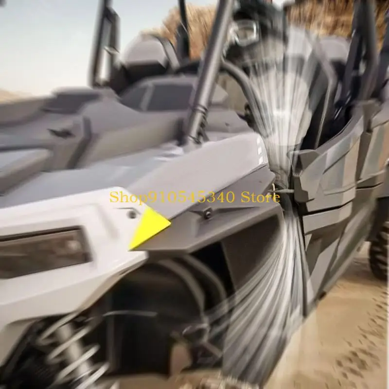 

U2JA 1 Pair Door Latches for XP 1000 / 4 1000 Easy Latches 4.6" Latches Anti-rust Vent Extender UTV Accessories Black