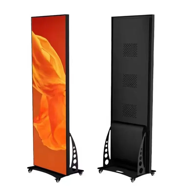 Full Color HD Shopping Mall 3840Hz P1.53 P1.86 P2 P2.5 Indoor Advertising LED Poster Display Screen