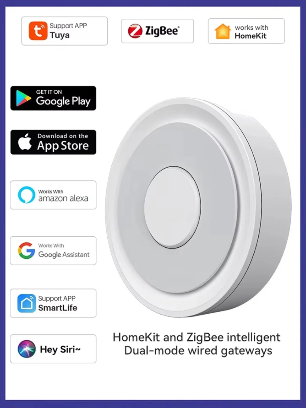 Tuya zigbee sem fio/com fio inteligente gateway hub ponte dispositivos de ligação remota wifi host controle central funciona com smart life app