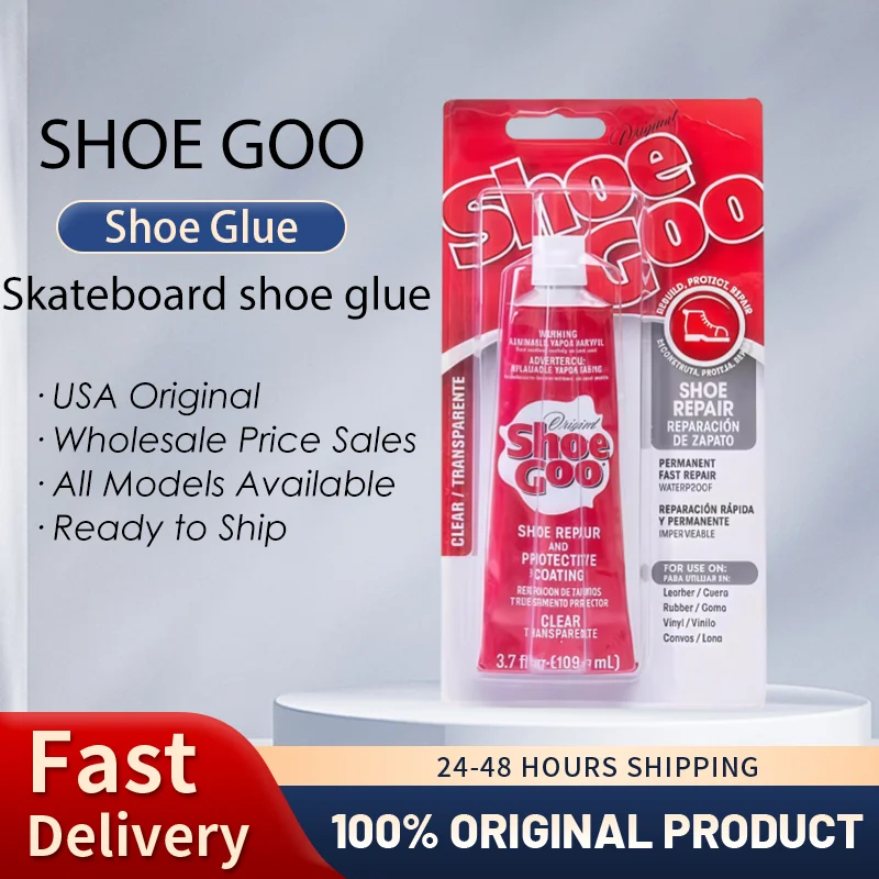 Shoe Goo Shoe Repair Adhesive High Strength Sole Bond Glue Black Clear Waterproof Footwear Repair Glue for Sneakers Boots