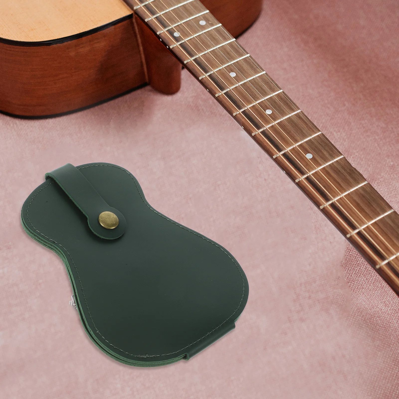 

Pick Storage Bag Guitar Picks Organizer Accessories Acoustic Holder Case Ukulele Pu