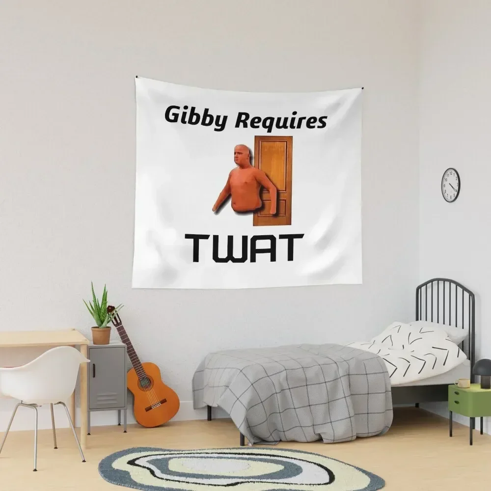 

Gibby Requires Twat Tapestry Wall Hangings Decoration Bedroom Decorations Room Decoration Accessories Tapestry