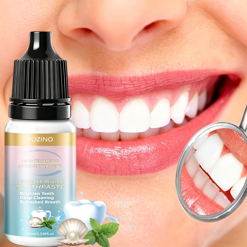 Rozino Dental Care Solution, Containing Niacinamide and Hydroxyapatite, Is an Ideal Choice for Father's Day The Formula Contains Clove and Herbal Extracts, with a Fresh Mint Flavor. Gentle Cleansing, Comfortable and Suitable for Both Men and Women.
