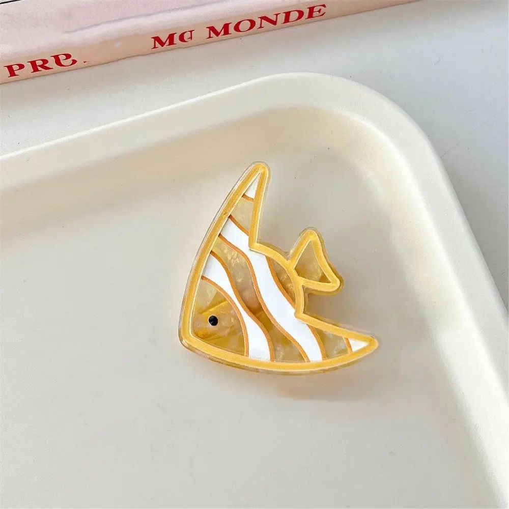 

Creative Conch Ocean Fish Hairpin Jellyfish Seaweed Dolphin Hair Clips Coralfish Coral Animal Duckbill Clip Female/Children